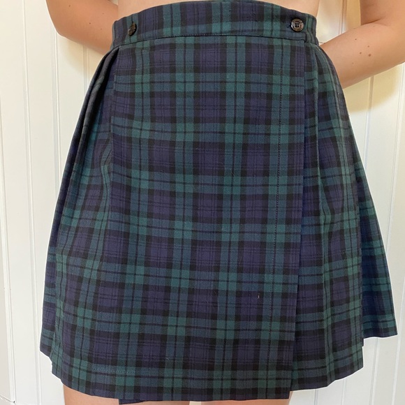 Plaid Kilt Skirt - Picture 1 of 1